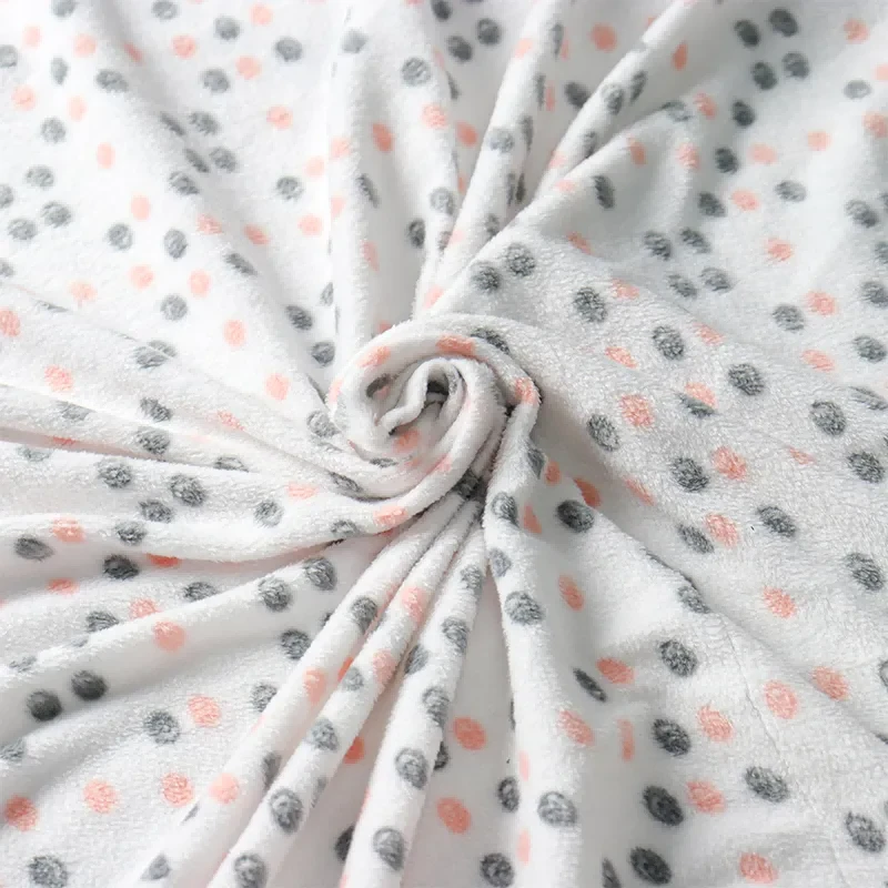 100% poliesteriu margintas Polar Fleece audinys