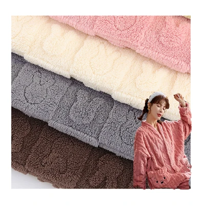 3D Jacquard Sherpa Fleece audinys