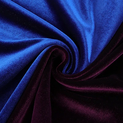 90% poliesteris 10% spandeksas Velvet audinys