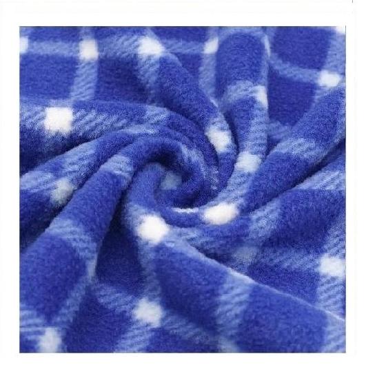 Dvipusis margintas šepetys Polar Fleece audinys