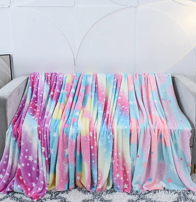Custom Luminous Flannel Fabric
