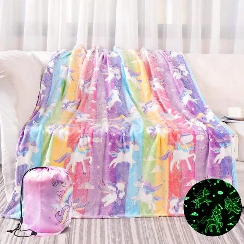 Manufacture Luminous Throw Blanket Manufacture Luminous Throw Blanket