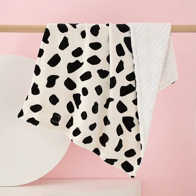 Minky Dots antklodės naujagimiui