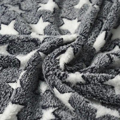 „Star Print“ flanelinis audinys