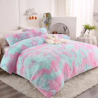 Stora šilta dirbtinio kailio antklodė