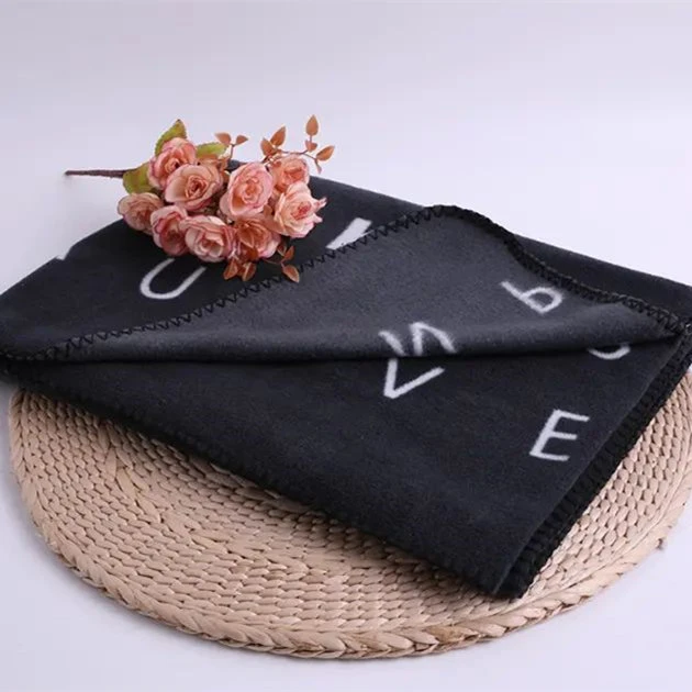 Customized Solid Polar Fleece Blanket