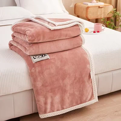Winter Bed Coral Blanket